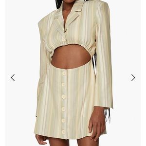 WEWOREWHAT Blazer chevron dress size M - NEVER WORN